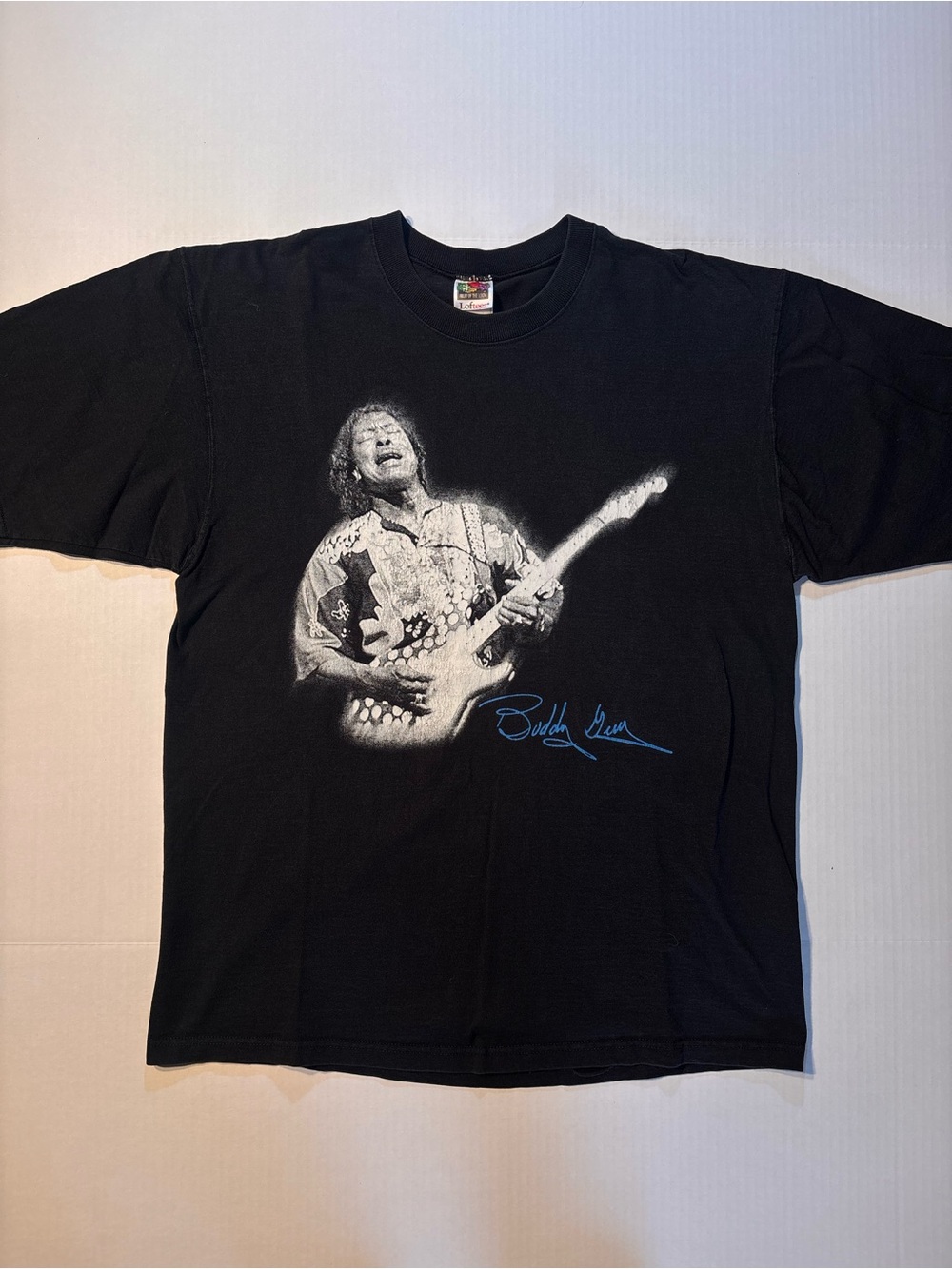 Vtg Buddy Guy’s Legends Chicago Blues Club Guitar Rock Band 90’s Tshirt Sz Large